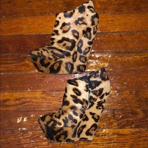 Giuseppe Zanotti Savana leopard booties